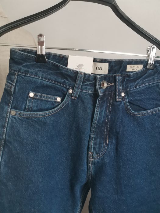 Nowe męskie spodnie jeans C&A W28