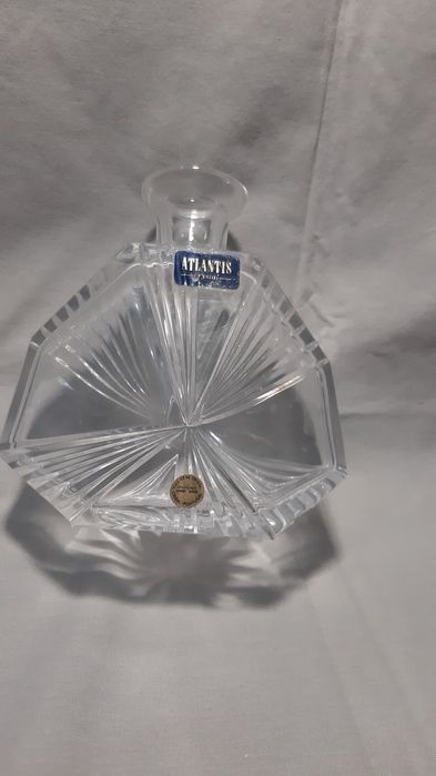 Garrafa cristal com selo