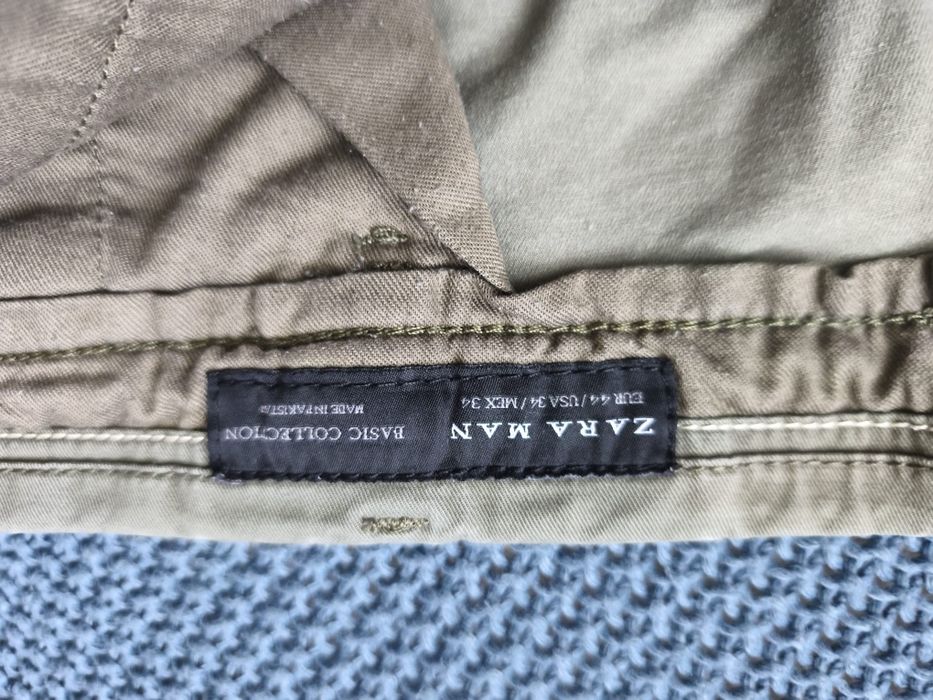 Spodnie materiałowe Zara Men