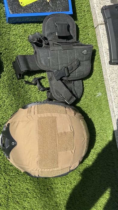 Pistola Hi-capa + outros acessorios