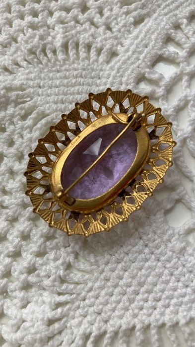 Винтажная брошь «Леденец»