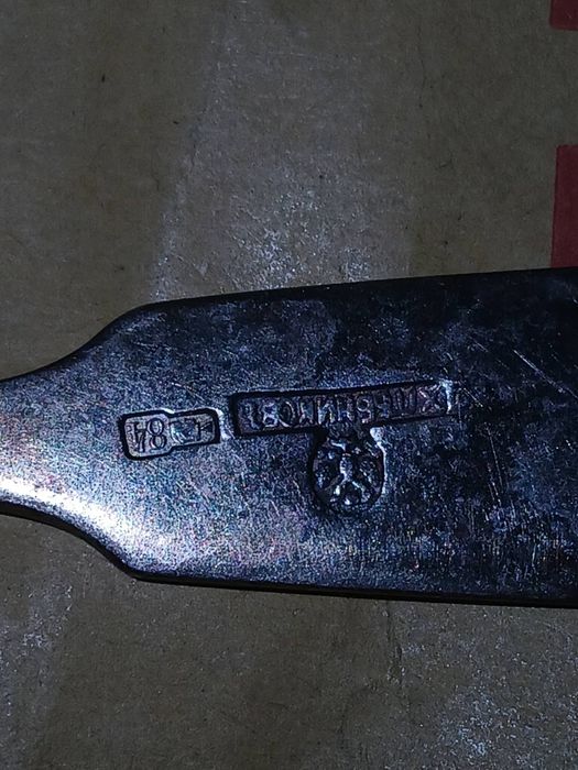 Набор серебряных ложек (6 шт), фирма Хлебникова, 84 проба, Мо скв а.