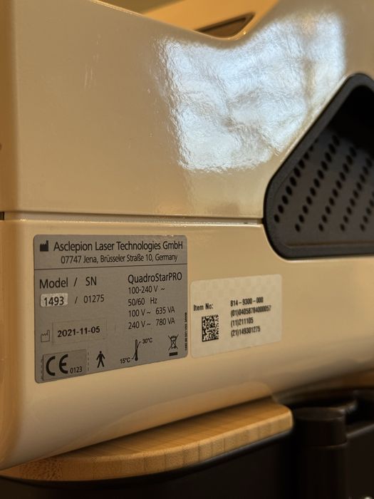Laser naczyniowy QuadroStar ProYellow Mediostar