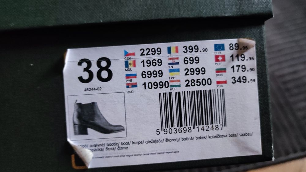 Botki damskie sztyblety buty Gino Rossi