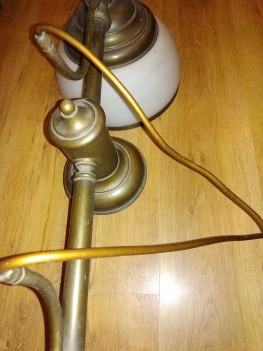 Lampa oryginalna mosiądz nad stół bilardowy