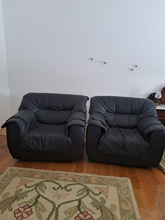 Vendo conjunto de sofás, marquesa, poltrona