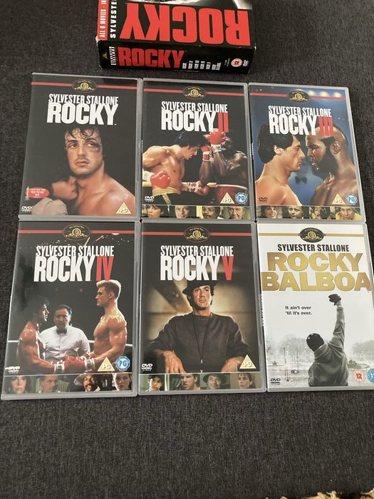 Zestaw DVD „Sylvester Stallone: Rocky - Kompletna Saga ENG