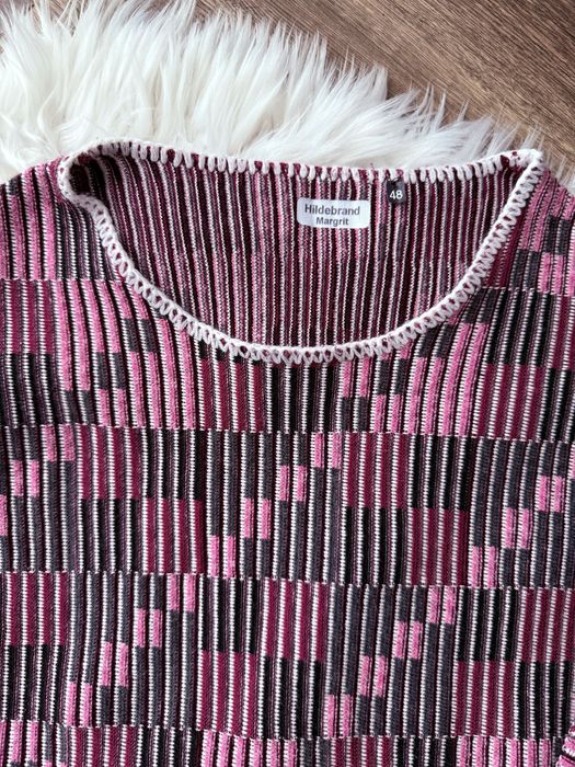 Sweter Vintage Capuccino by Knithouse 4XL 48 retro