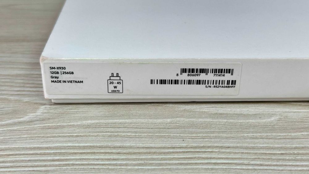 Tablet Samsung Galaxy Tab S11 Ultra 12GB / 256GB WiFi