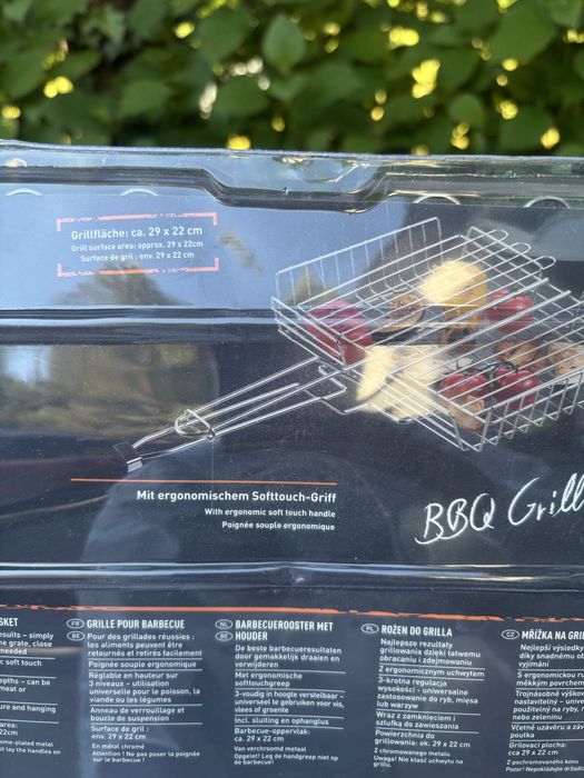 Tacka do grilowania grill ruszt