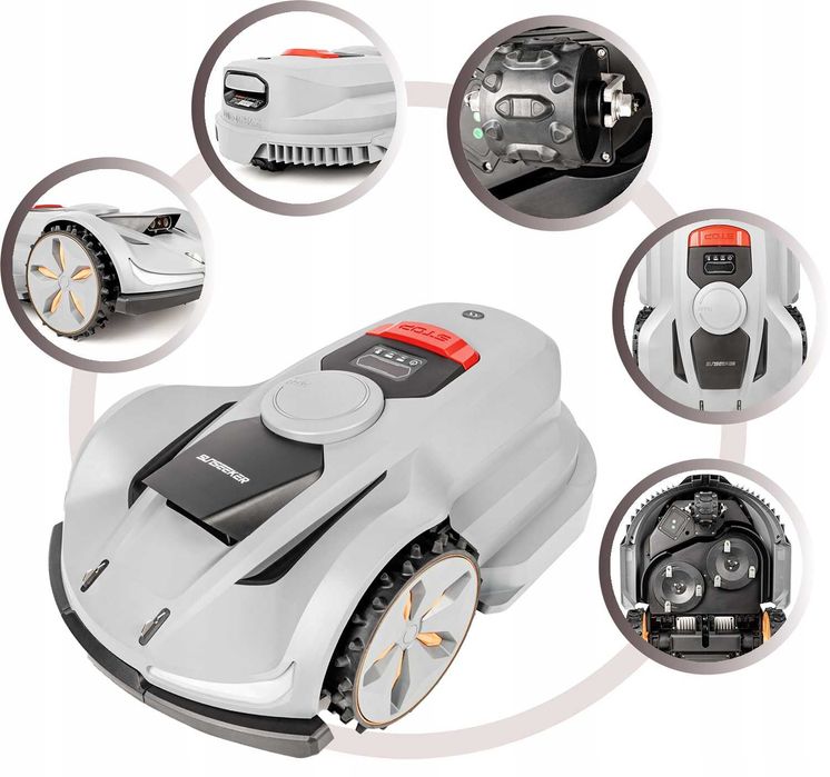 Robot KOSZĄCY Cedrus SUNSEEKER Elite X7 PLUS  bez kabli KOSI W PASY