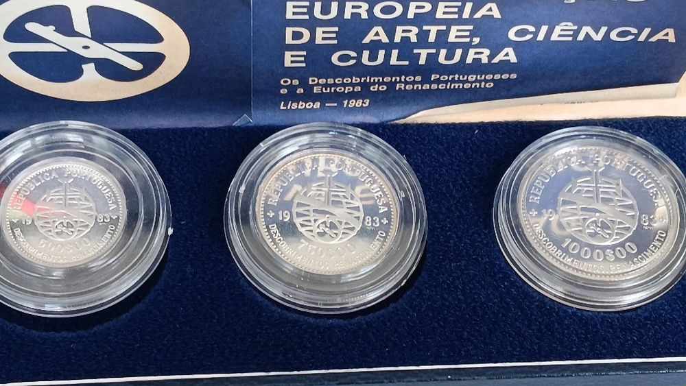 Colecção completa da XVll, prata prof