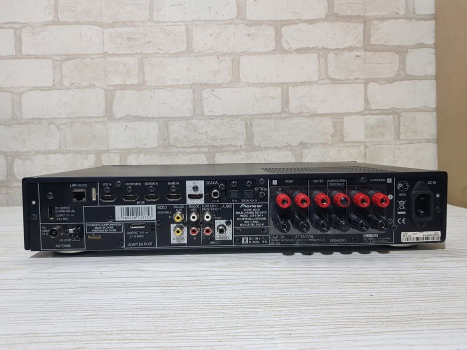 Пульт!5.1AV ресивер Pioneer VSX-S 500 5х100Вт LAN USB HDMI