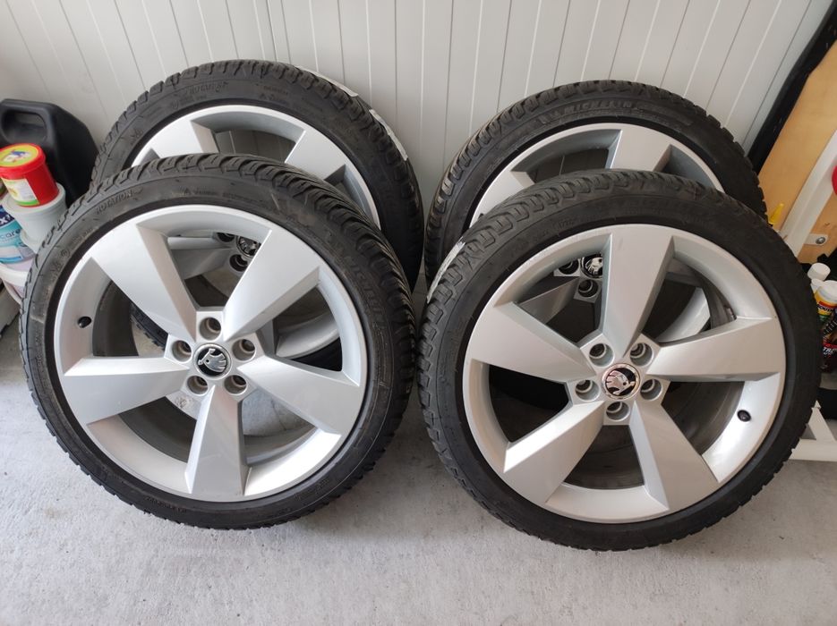 Alufelgi koła 17 cali Skoda 5x100 Fabia Rapid Scala