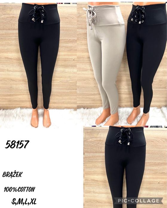 Legginsy prązek