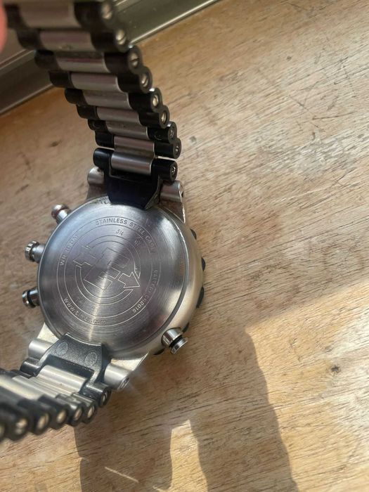 Timex Branco/Aço Inteligente Ø45 mm