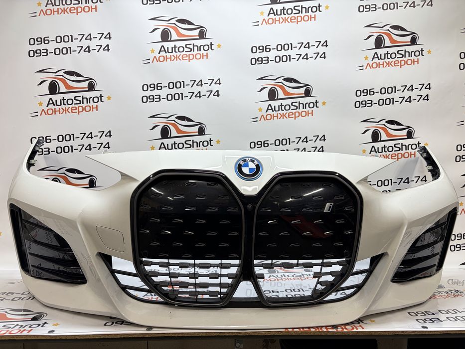 Бампер передний комплектный М-пакет BMW i4 g26 в цвет 300