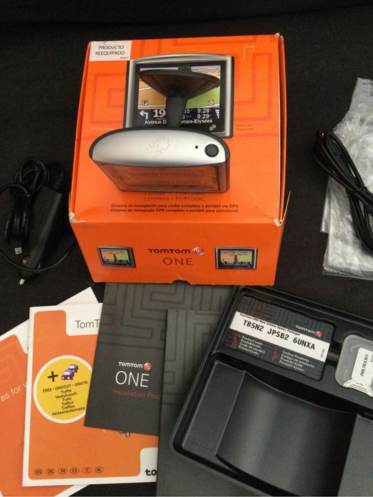 GPS TomTom One Mapas Portugal e Espanha