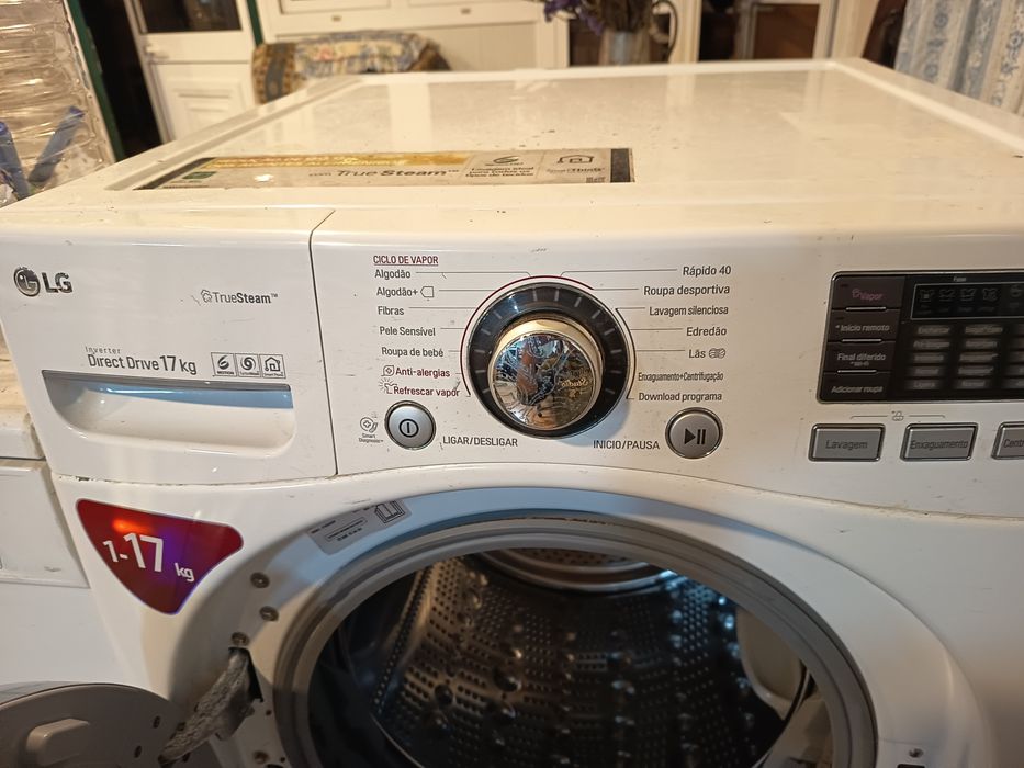 Vendo máquina de lavar roupa LG 17+1