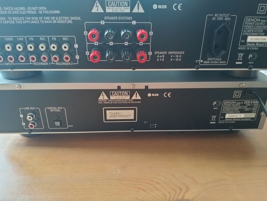 Zestaw stereo Denon 510AE