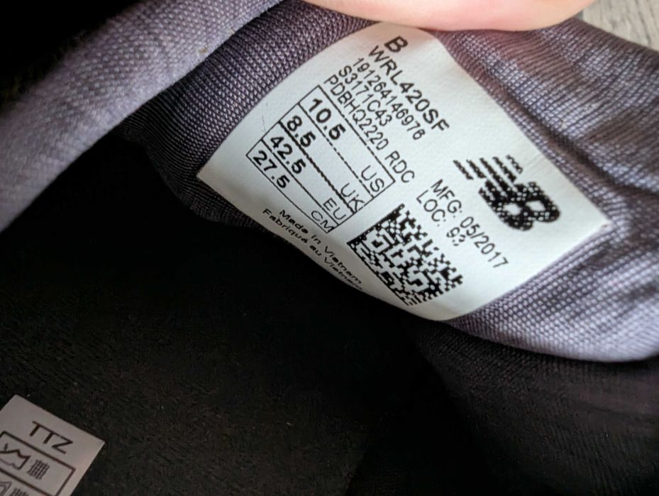 Кроссовки для марафона б/у New Balance 420 REVlite Slip-On 42 р 27 см