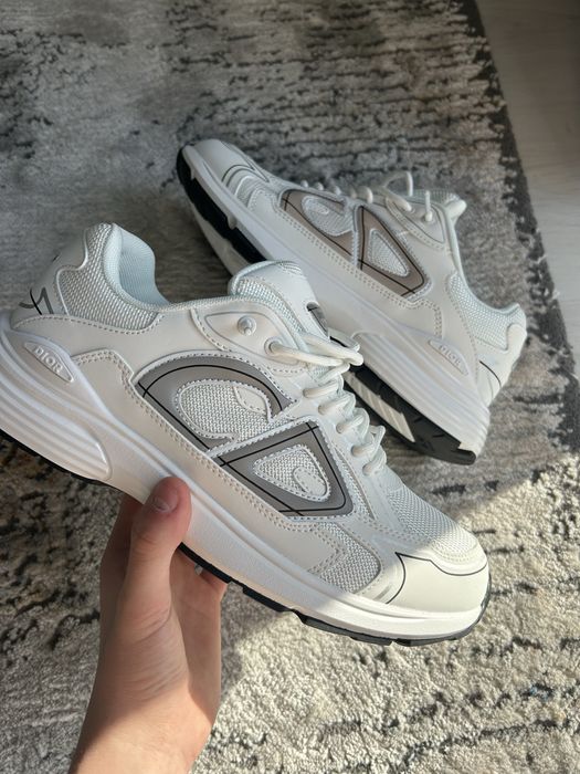 Buty białe dior b30