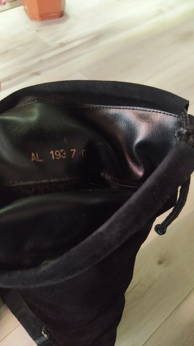 Сапожки евро зима, замш