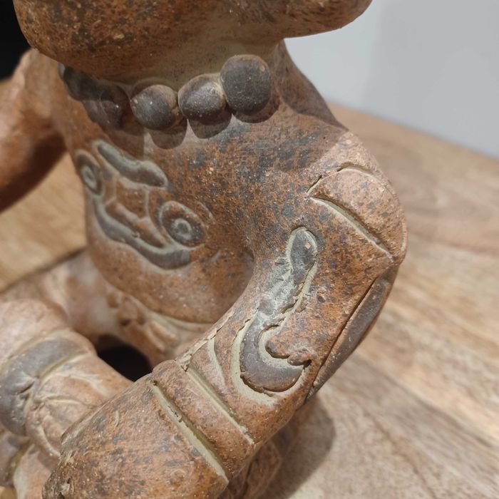 Escultura Estilo Pré-Colombiana - Terracota - Perú – 1983