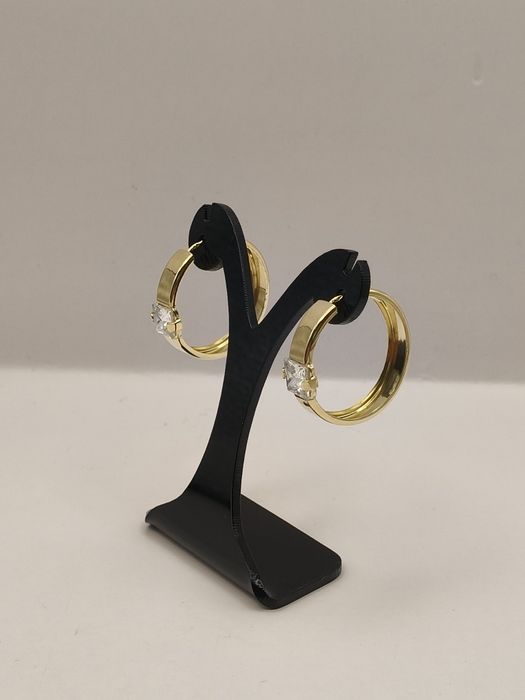 Złote Kolczyki Piękne Nowe Pr.585 Zapraszamy