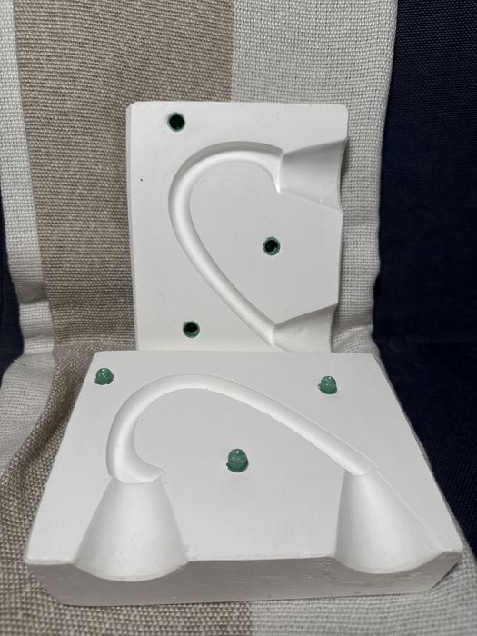 Forma gipsowa do ceramiki uchwyt do wazonu/kubka