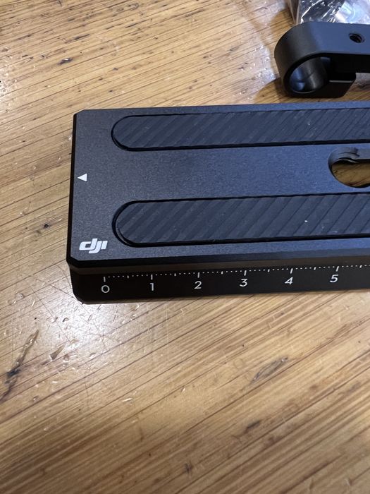 DJI Ronin Placa de Engate Rápido Alargada + Suporte Lente (RS2/RS3/RS4)