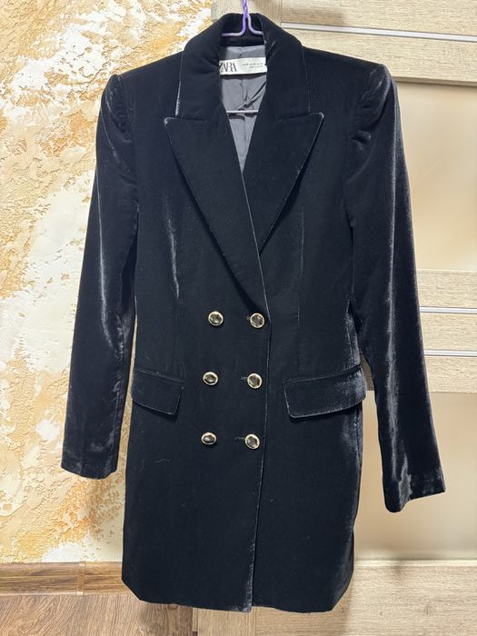 Сукня піджак Zara велюр