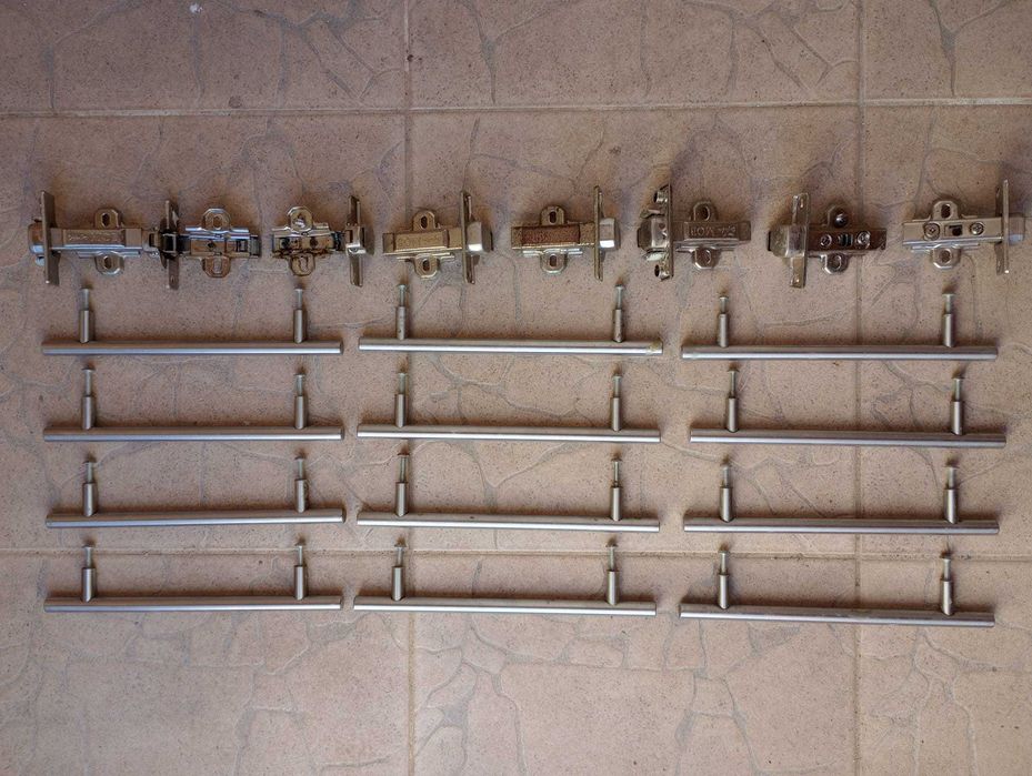 conjunto de 12 puxadores para armários e gavetas