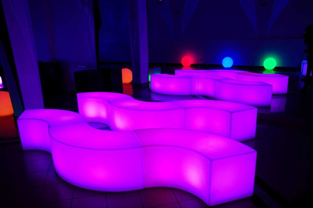 Mobiliario led varios