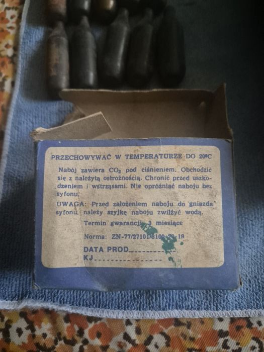 Syfon do wody gazowanej PRL