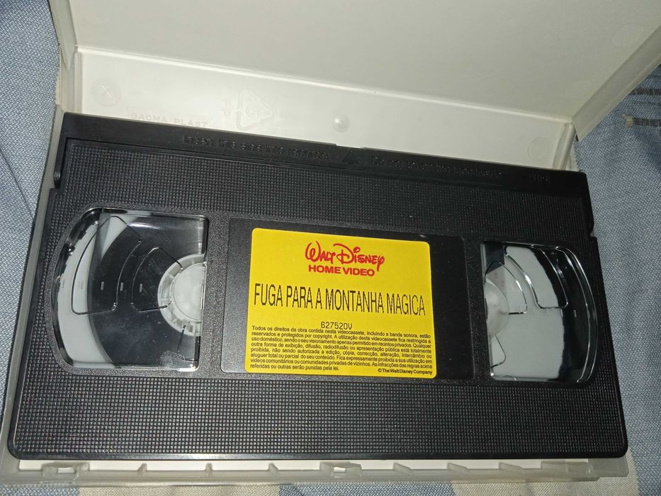 Pack 7 Filmes Disney VHS
