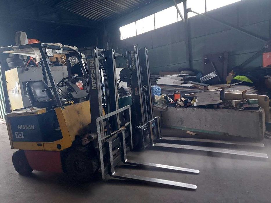 Навантажувач Nissan електричний, 3м підйом погрузчик кара 1т.