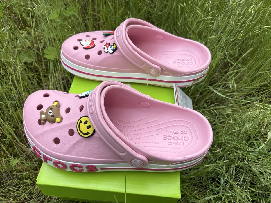 Крокси жіночі рожеві Crocs оригінал 37, 38, 39 розмір