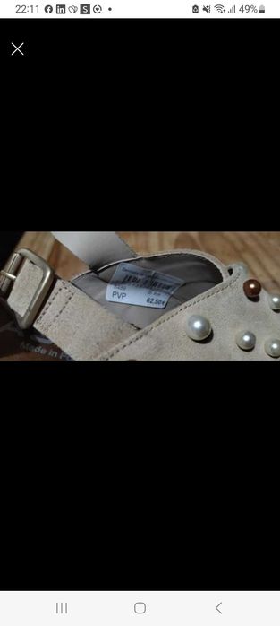 Sandálias n 35 Novas