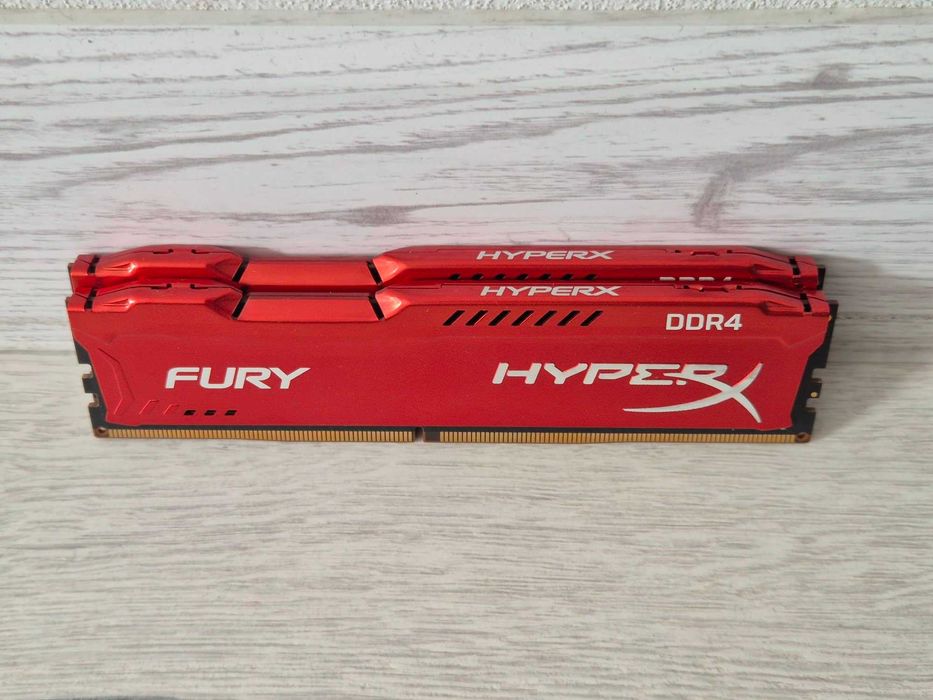 пам'ять DDR4 32GB Kit (2x16) 2666MHz CL16 HyperX FURY. Trade-in