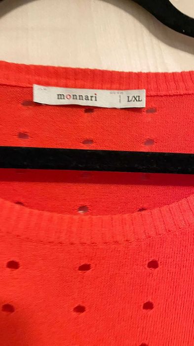 Monnari sweter pomarańczowy.