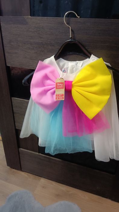 Нова суконька на дівчинку 9-12 місяців