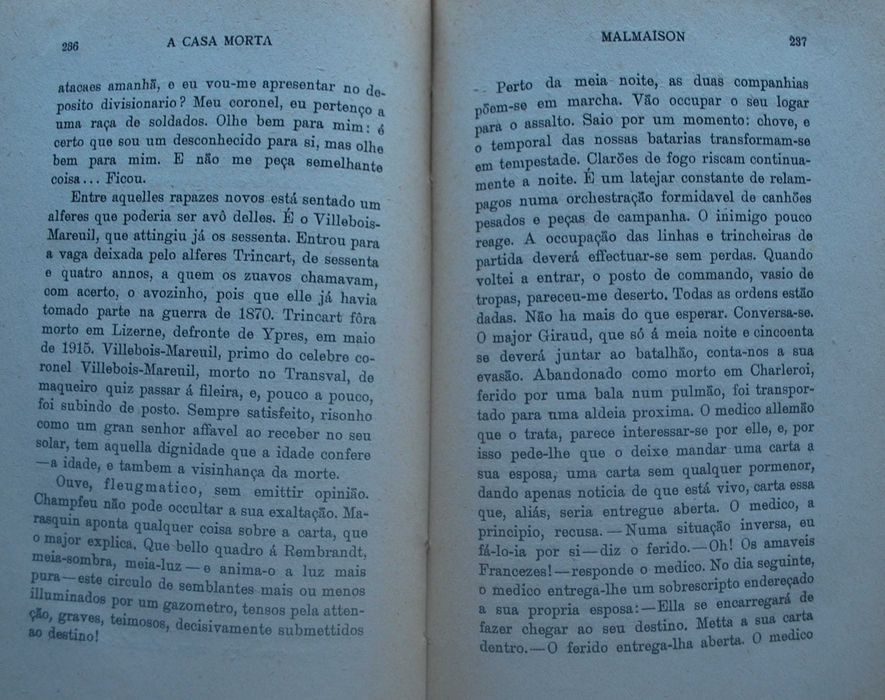 A Casa Morta de Henry Bordeaux - 1ª Edição Ano 1929