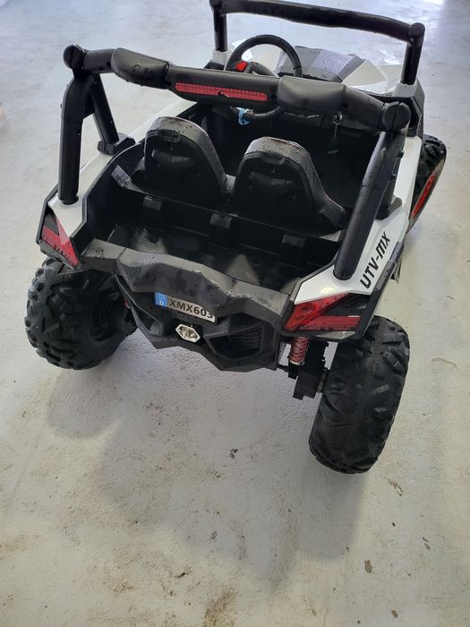 Jipe eletrico 2x12v 4x4 utv-ms branco
