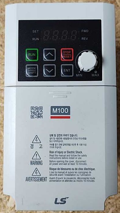 FALOWNIK LG M100 - LSLV0004M100-1EOFNA (P: 0,4KW, U: 1X230V, I: 2,4A)