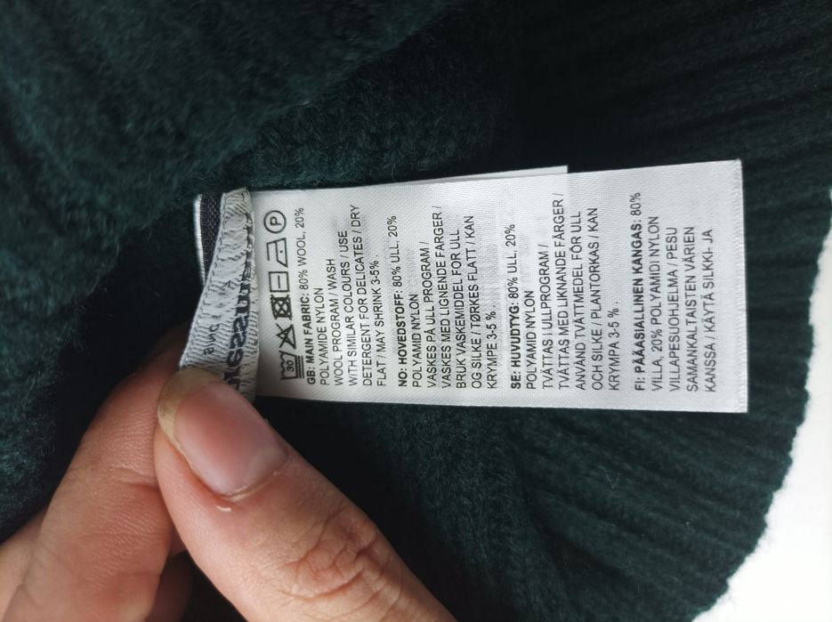 Czapka wełniana Dressman wełna