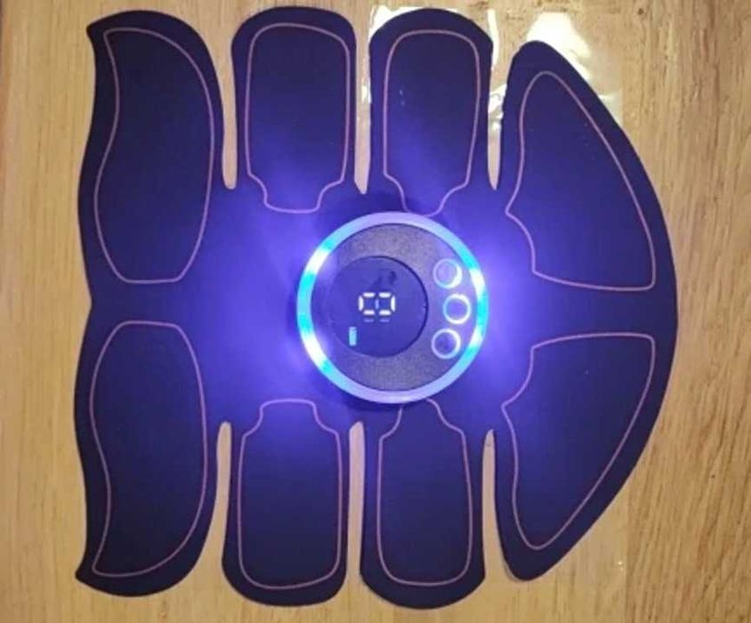 EMS стимулятор мышц для тренировки пресса и рук