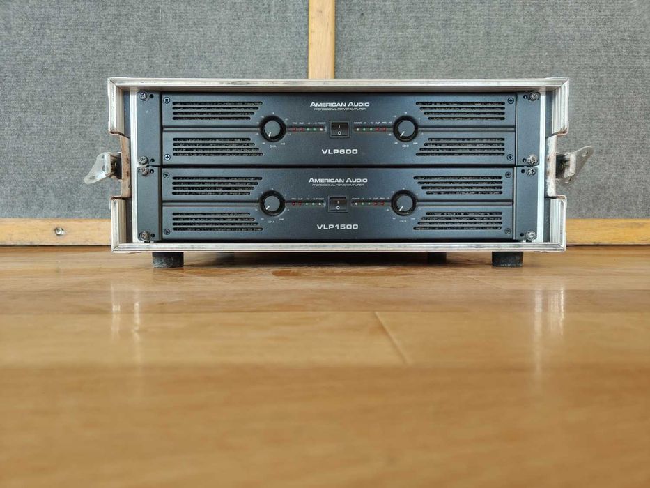 American Audio VLP1500 + VLP600 | Case | Końcówki mocy
