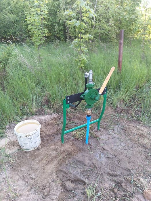 Wiercenie studni. Abisynka. Własne ujęcie wody.