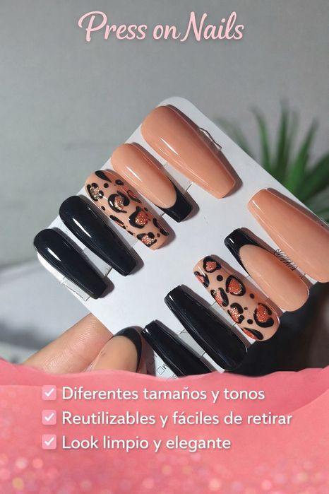 Press on nails unhas